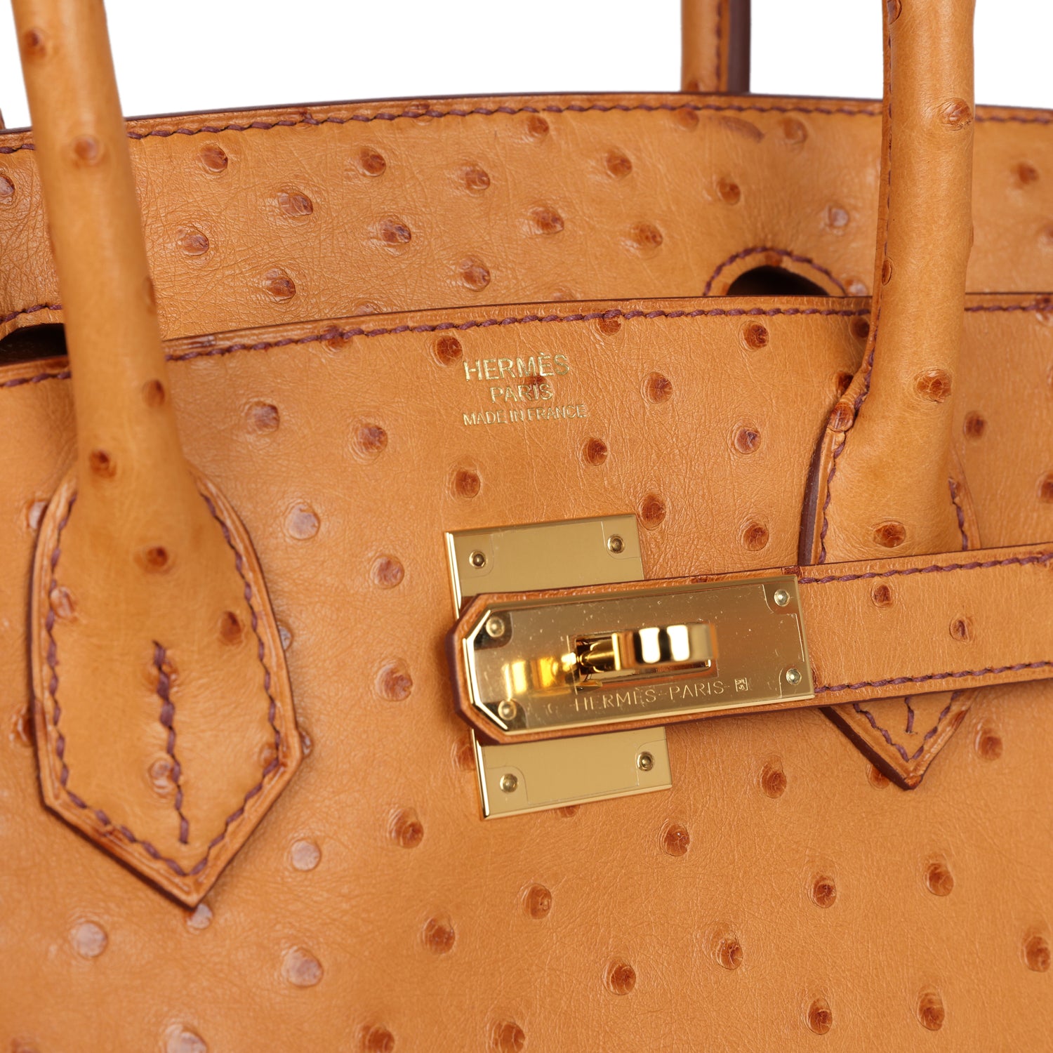 Hermès Birkin 30 Gold Ostrich Gold Hardware Hermès Birkin 30 Gold Ostrich Gold Hardware