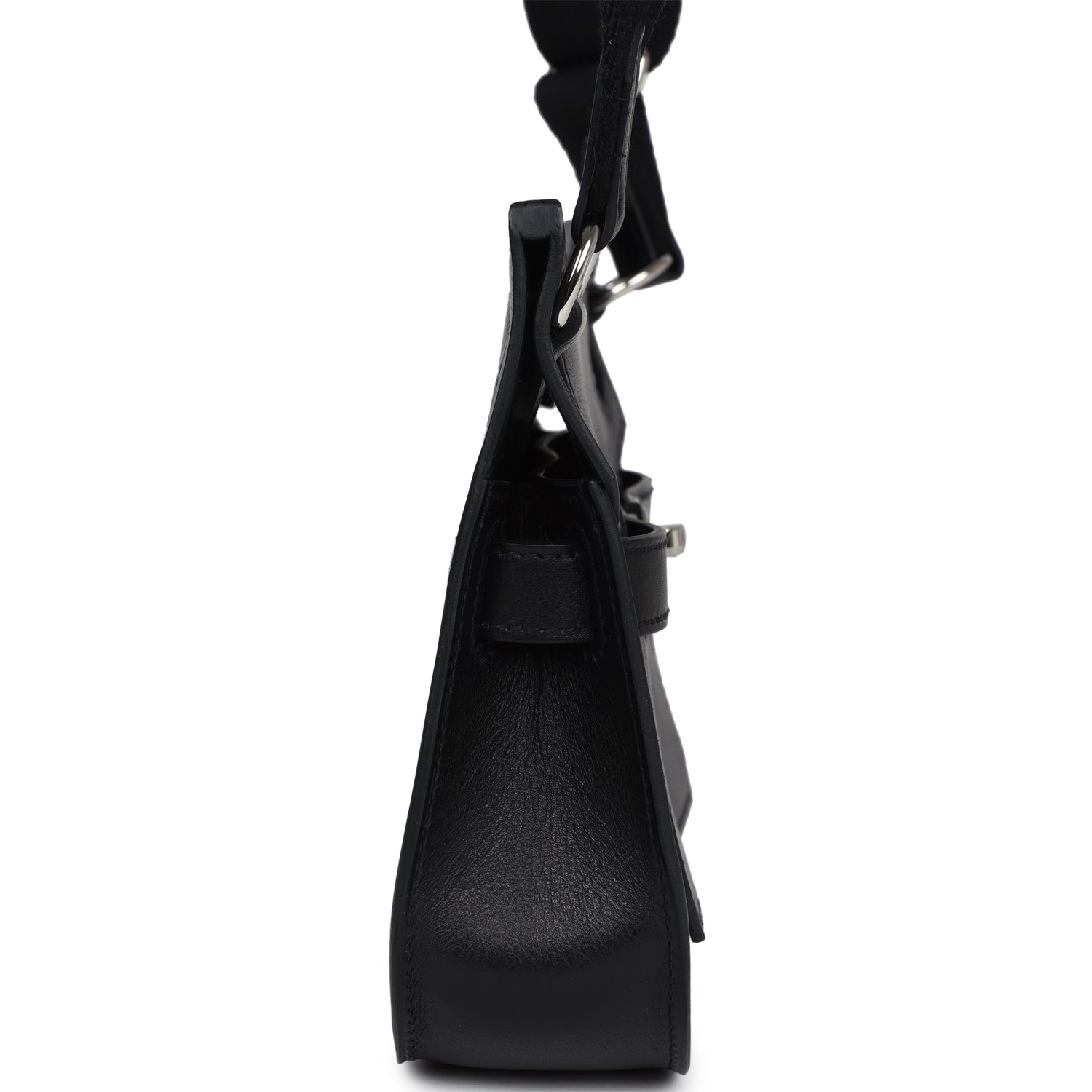 Hermès Jypsiere Mini Black Evercolor Palladium Hardware Hermès Jypsiere Mini Black Evercolor Palladium Hardware