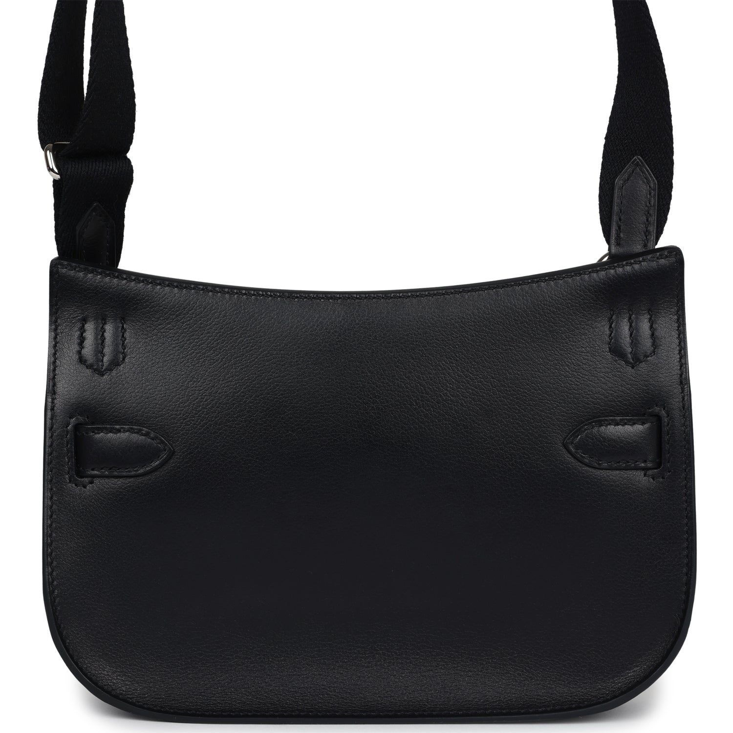 Hermès Jypsiere Mini Black Evercolor Palladium Hardware Hermès Jypsiere Mini Black Evercolor Palladium Hardware