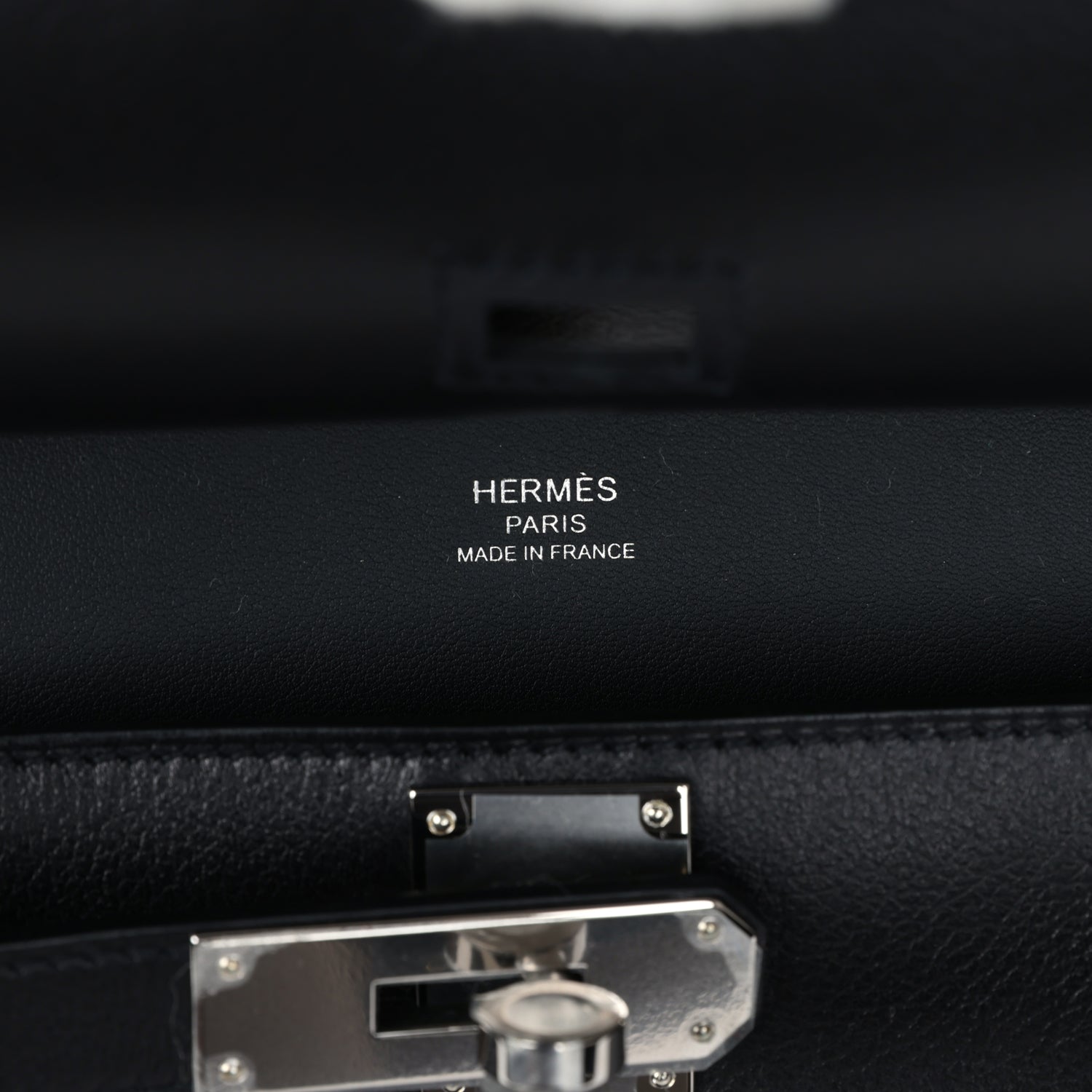 Hermès Jypsiere Mini Black Evercolor Palladium Hardware Hermès Jypsiere Mini Black Evercolor Palladium Hardware