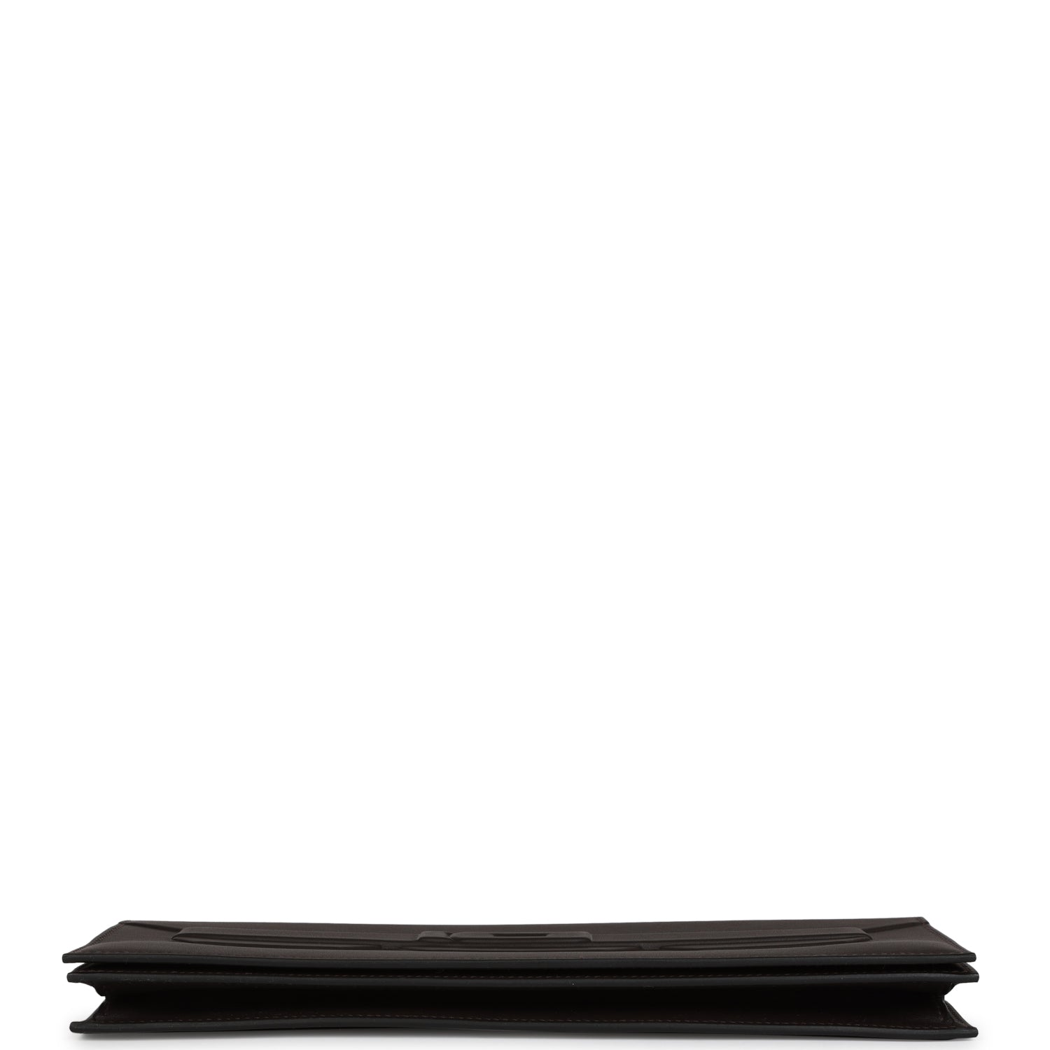 Hermès Shadow Kelly Cut Ebene Swift Calfskin Hermès Shadow Kelly Cut Ebene Swift Calfskin
