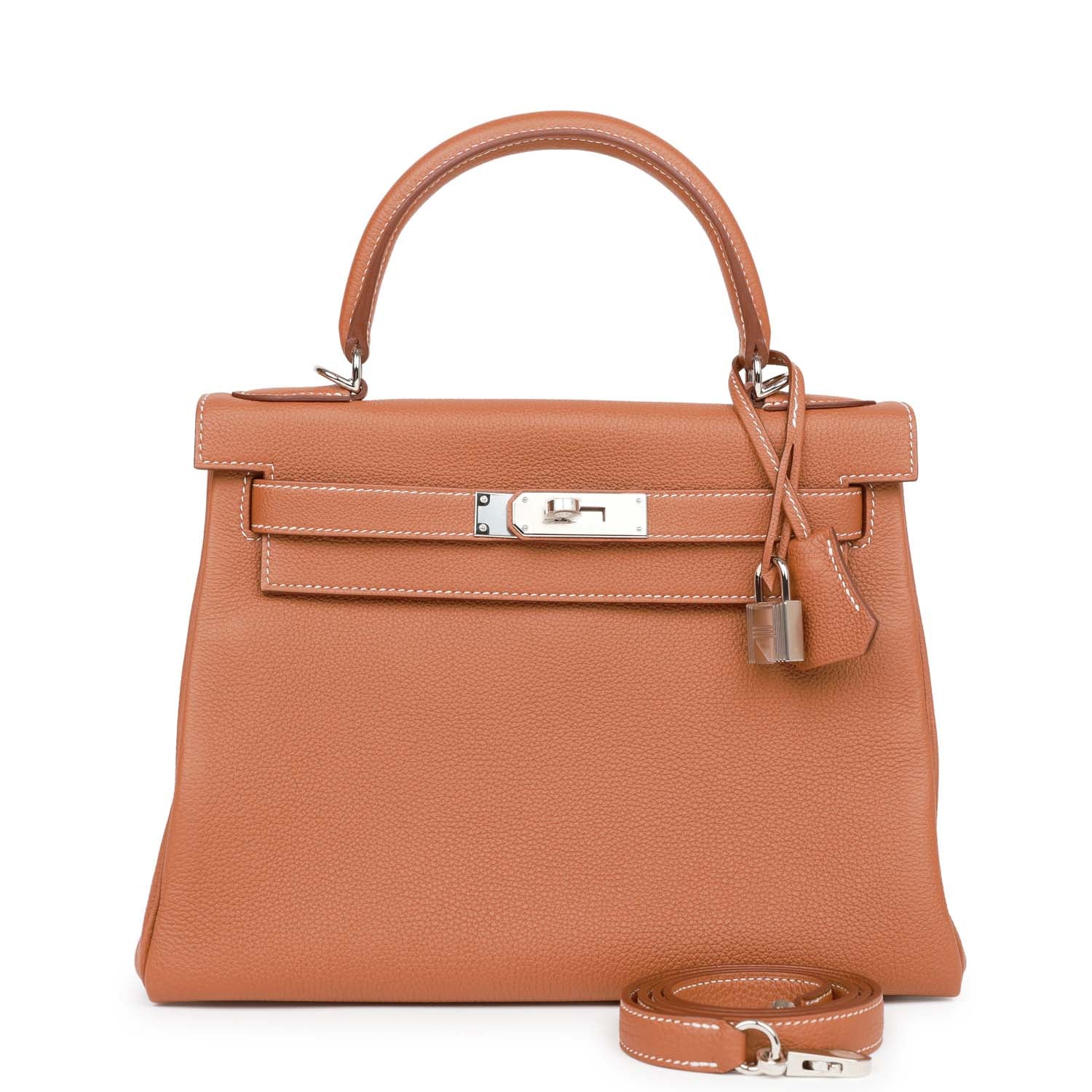 Hermès Kelly Retourne 28 Gold Togo Palladium Hardware Hermès Kelly Retourne 28 Gold Togo Palladium Hardware