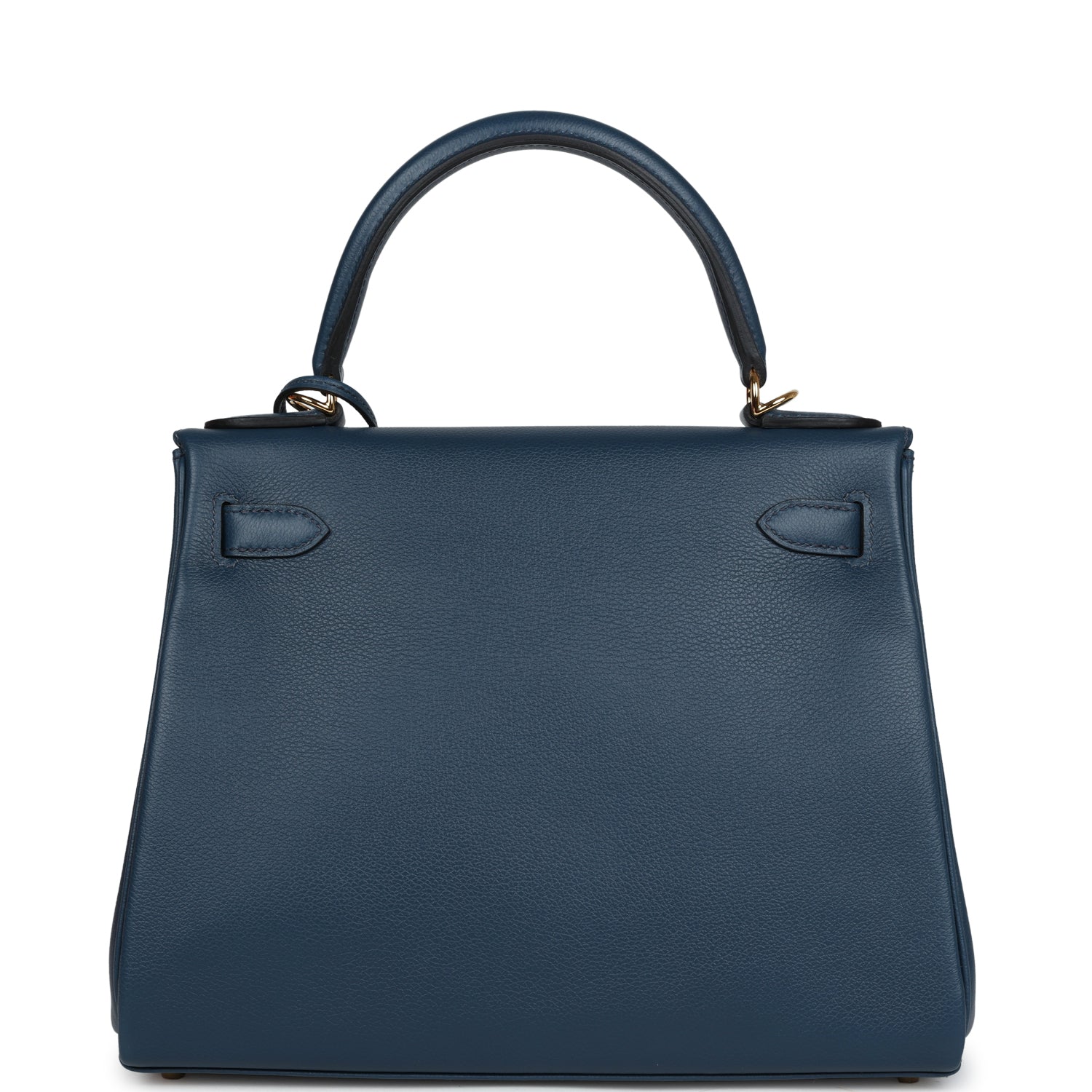 Hermès Kelly Retourne 28 Deep Bleu Evercolor Gold Hardware Hermès Kelly Retourne 28 Deep Bleu Evercolor Gold Hardware
