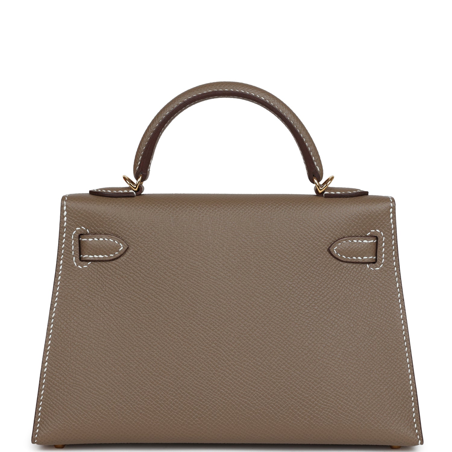 Hermès Kelly Sellier 20 Etoupe Epsom Gold Hardware Hermès Kelly Sellier 20 Etoupe Epsom Gold Hardware