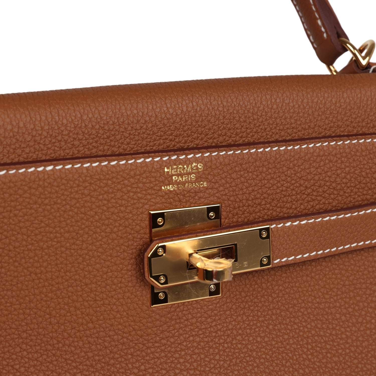 Hermès Kelly Retourne 32 Gold Togo Gold Hardware Hermès Kelly Retourne 32 Gold Togo Gold Hardware