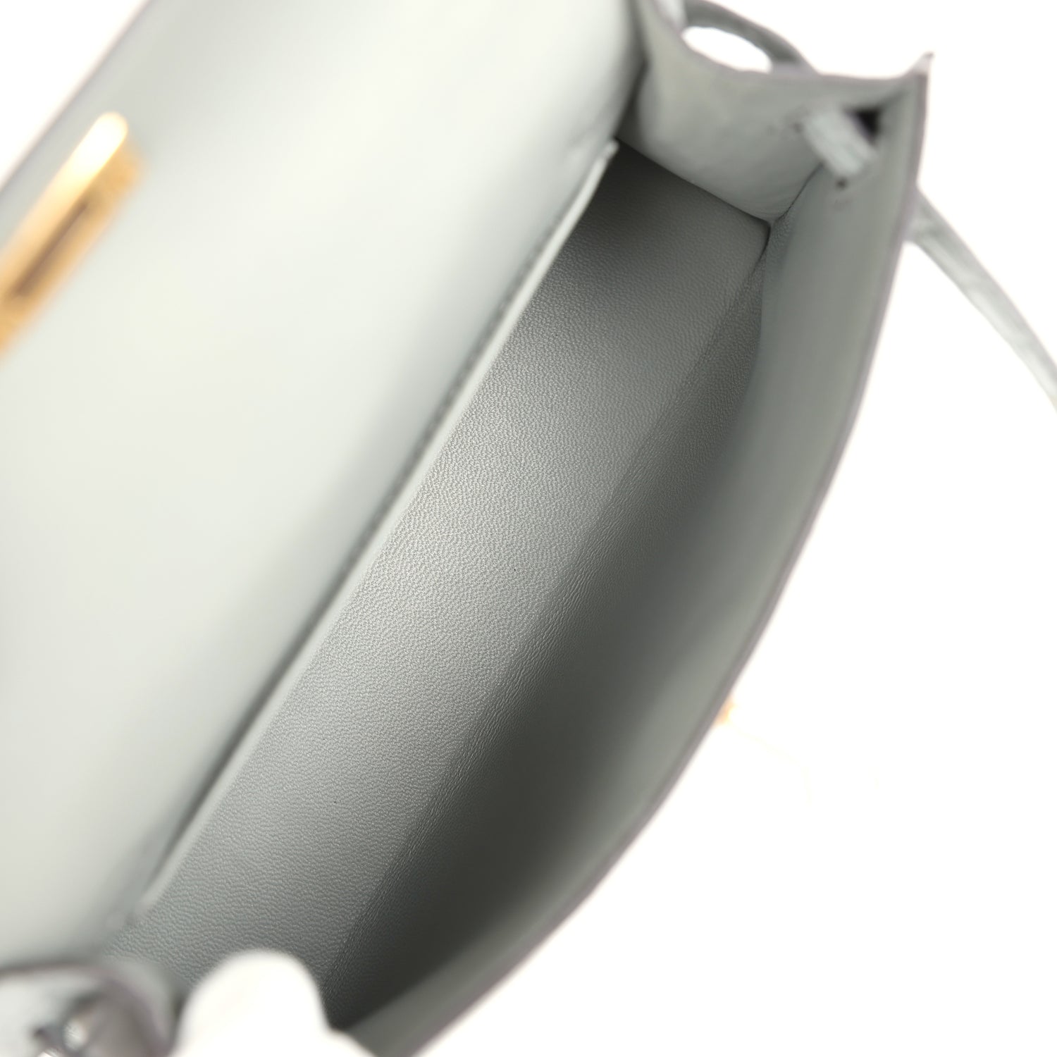 Hermès Kelly Sellier 20 Gris Ciment Matte Alligator Gold Hardware Hermès Kelly Sellier 20 Gris Ciment Matte Alligator Gold Hardware