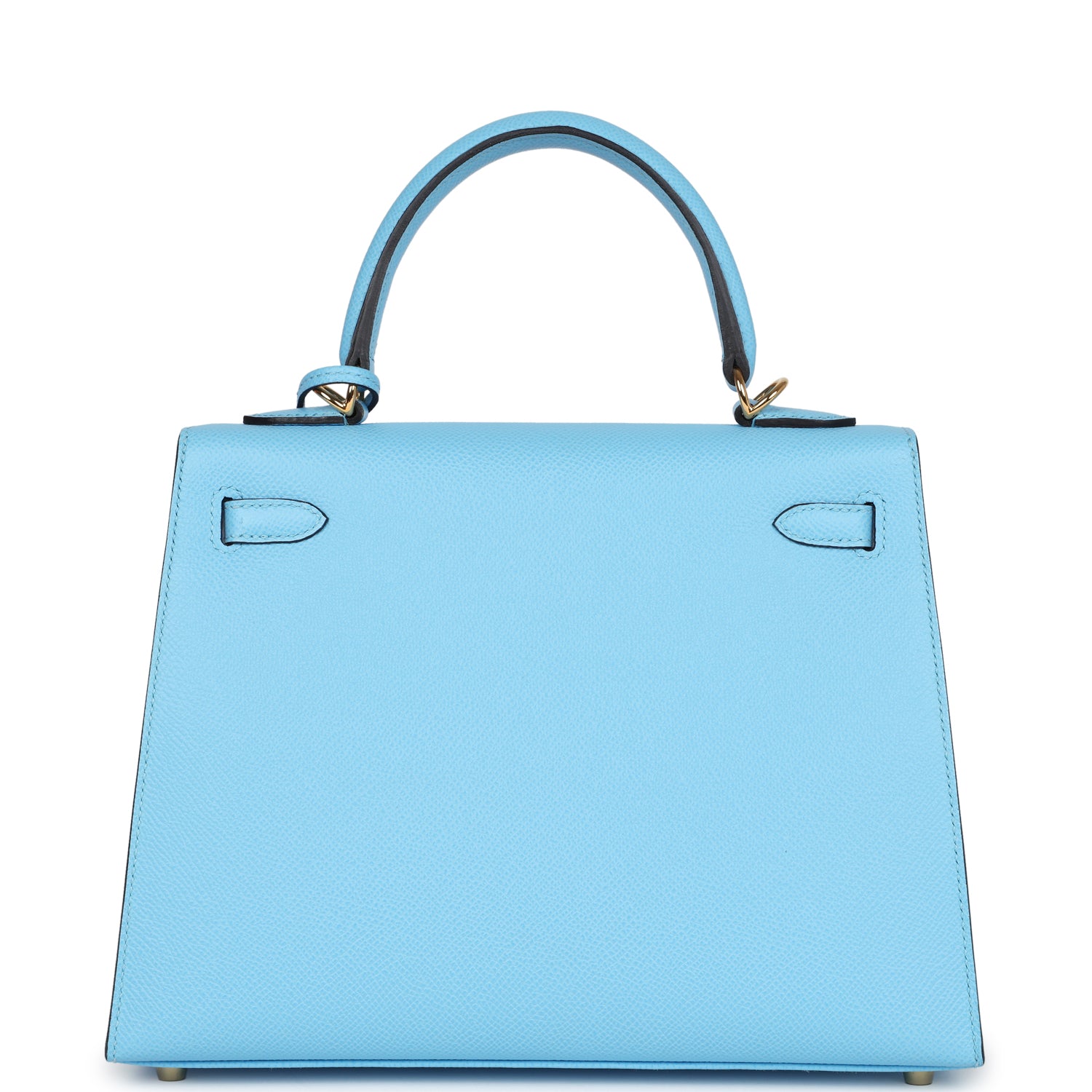 Hermès Kelly Sellier 25 Celeste Epsom Gold Hardware Hermès Kelly Sellier 25 Celeste Epsom Gold Hardware